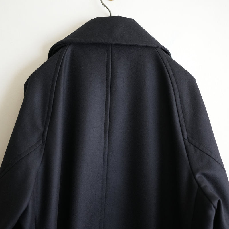 ULTERIOR EX. SUPER FINE LIGHT MELTON OVER COAT