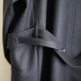 ULTERIOR EX. SUPER FINE LIGHT MELTON OVER COAT