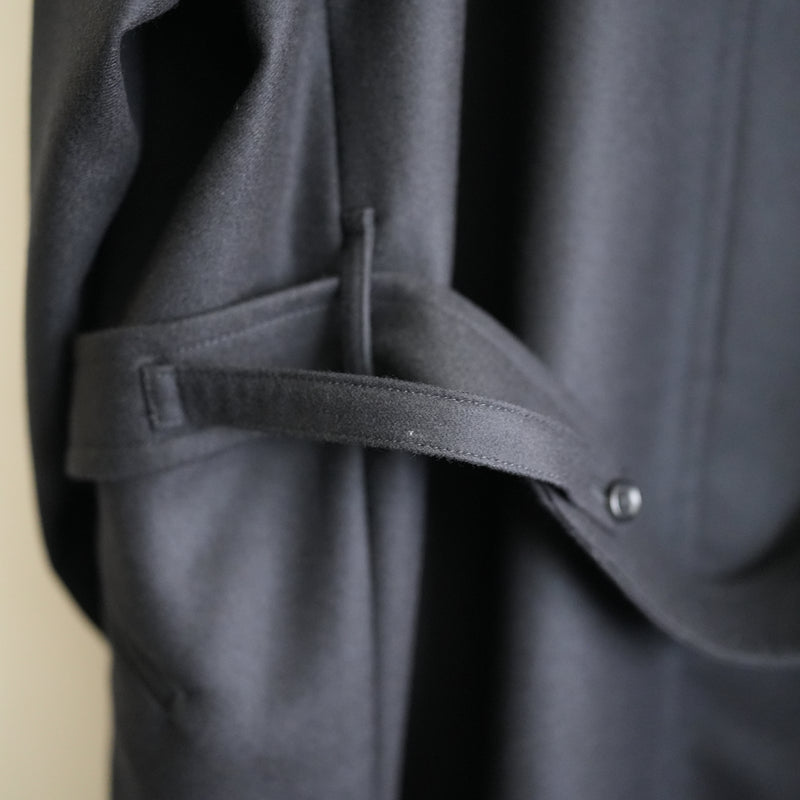 ULTERIOR EX. SUPER FINE LIGHT MELTON OVER COAT
