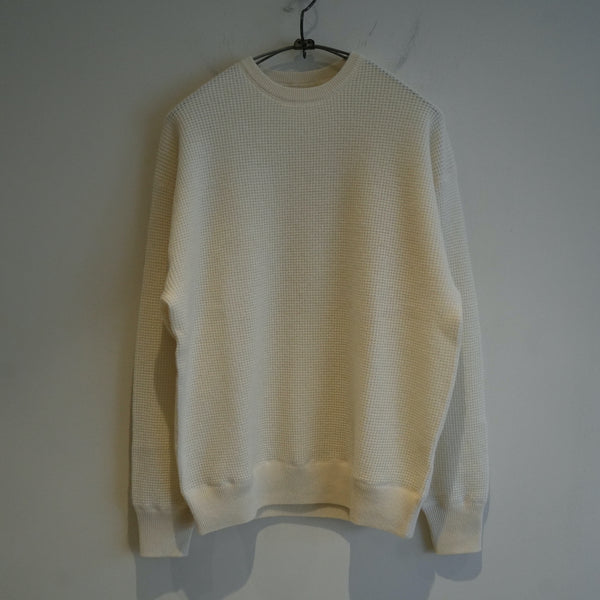 BODHI Cashmere Comfort Waffle Thermal Crew Neck