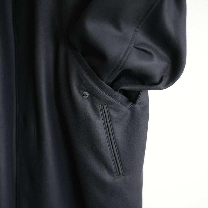 ULTERIOR SUPER FINE LIGHT MELTON B/C FIELD COAT