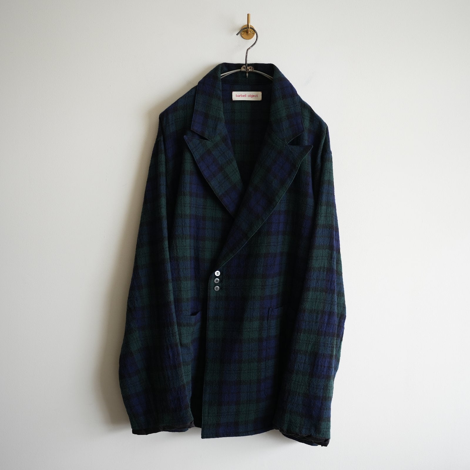 barbell object wool coat check – RASSEMBLE