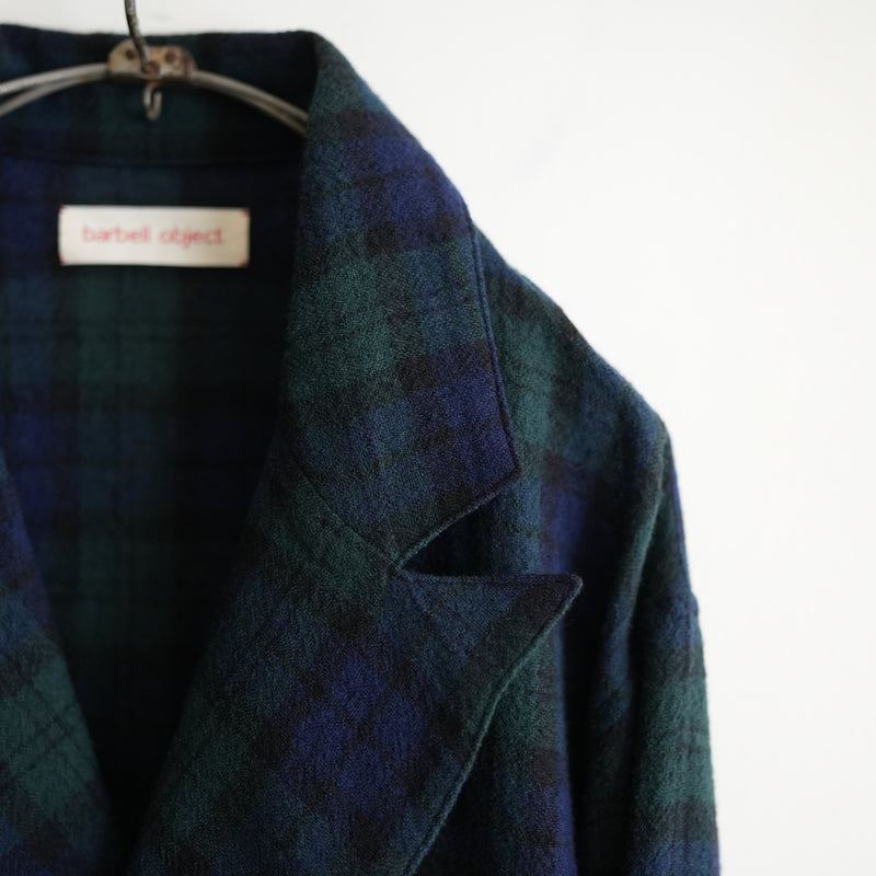 barbell object wool coat check