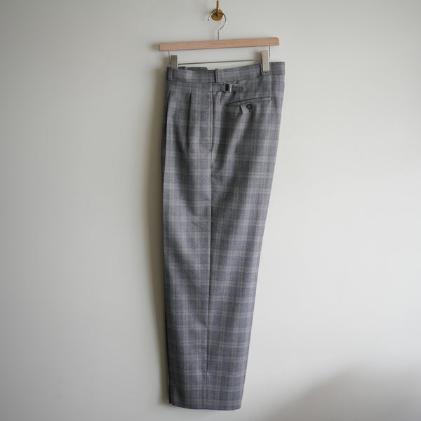 MAATEE&SONS JEFFREY WOOL FLANNEL CHECK