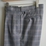 MAATEE&SONS JEFFREY WOOL FLANNEL CHECK