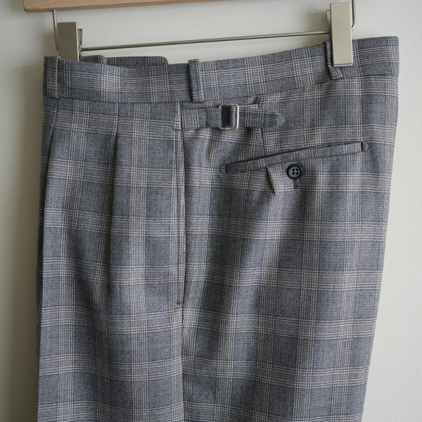 MAATEE&SONS JEFFREY WOOL FLANNEL CHECK