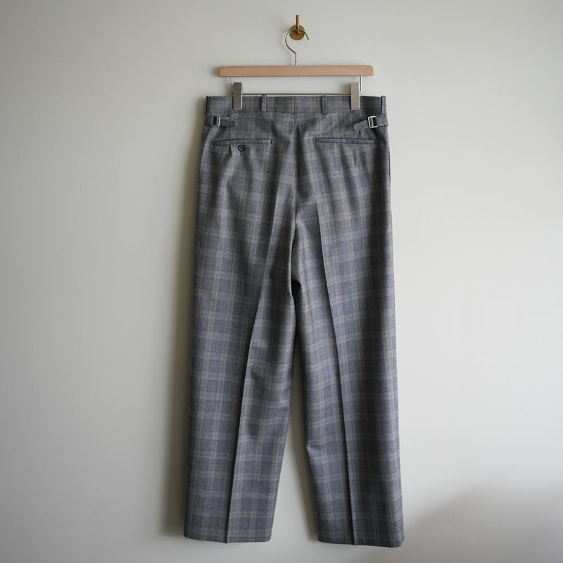 MAATEE&SONS JEFFREY WOOL FLANNEL CHECK