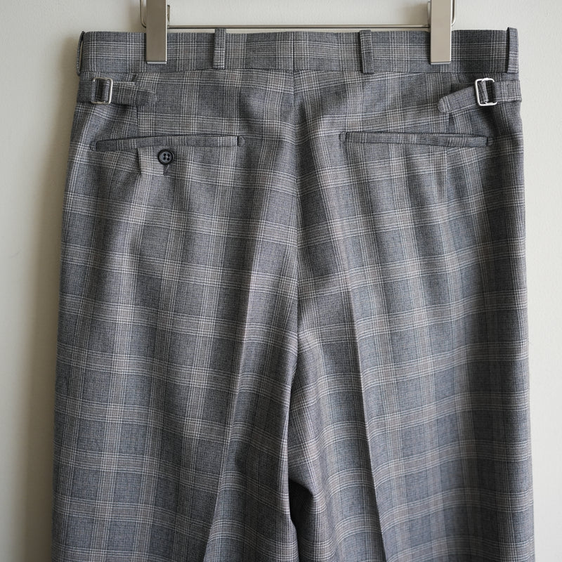 MAATEE&SONS JEFFREY WOOL FLANNEL CHECK