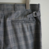MAATEE&SONS JEFFREY WOOL FLANNEL CHECK