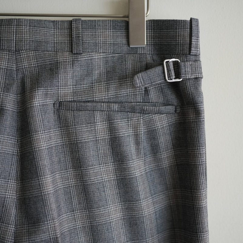 MAATEE&SONS JEFFREY WOOL FLANNEL CHECK