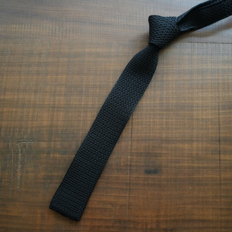 HEUGN×fratelli luigi Silk Knit Tie "Arther"