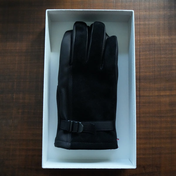 Post Production Leather Mil-Gloves Black