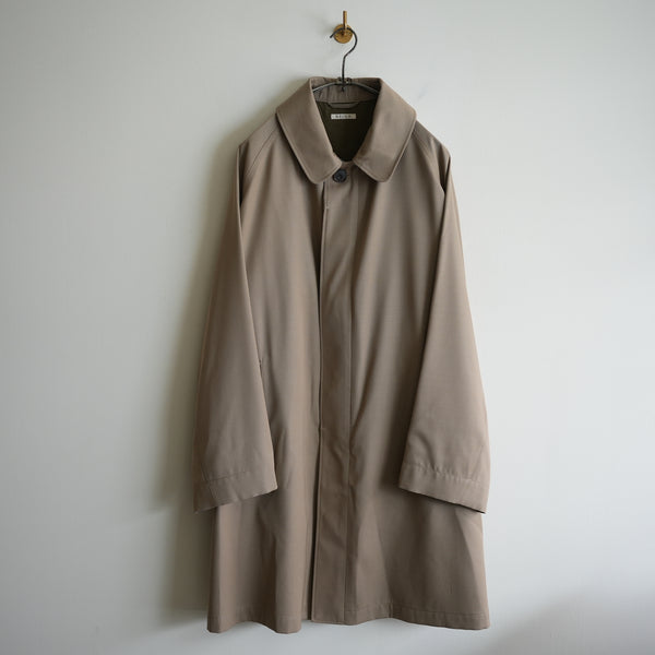 HEUGN WOOL GABARDINE OVER COAT "Albert"