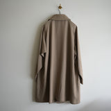 HEUGN WOOL GABARDINE OVER COAT "Albert"