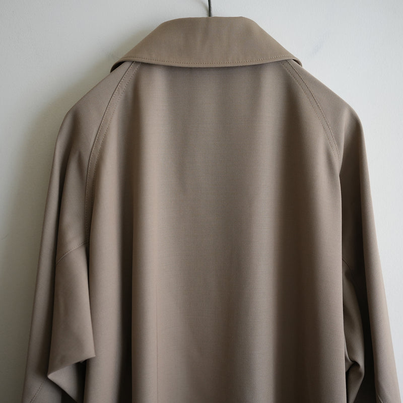 HEUGN WOOL GABARDINE OVER COAT "Albert"