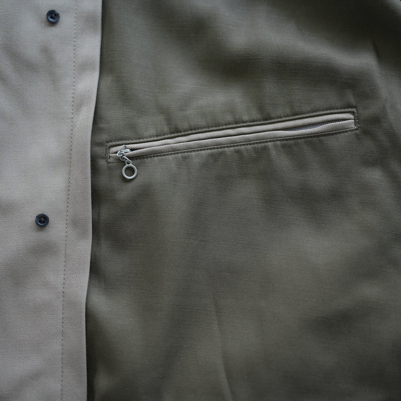 HEUGN WOOL GABARDINE OVER COAT "Albert"