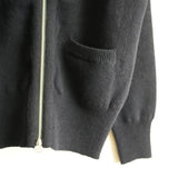 Slopeslow HARD TWISTED SHETLAND C-2 SWEATER NAVY