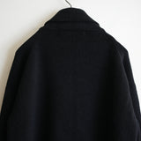 Slopeslow HARD TWISTED SHETLAND C-2 SWEATER BLK