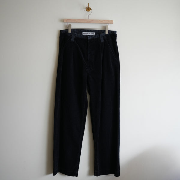 YOUTH OF THE WATER CORDUROY 1-TUCK TROUSER