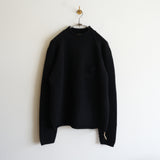 MAATEE&SONS CASHMERE POCKET CREW NECK SWEATER