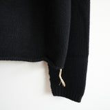 MAATEE&SONS CASHMERE POCKET CREW NECK SWEATER