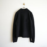 MAATEE&SONS CASHMERE POCKET CREW NECK SWEATER