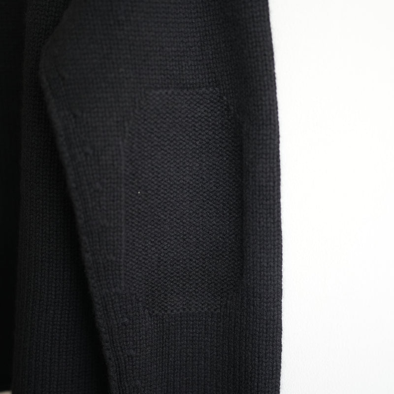 MAATEE&SONS CASHMERE POCKET CREW NECK SWEATER