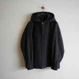 MAATEE&SONS BRUSHED HOODED BLOUSON