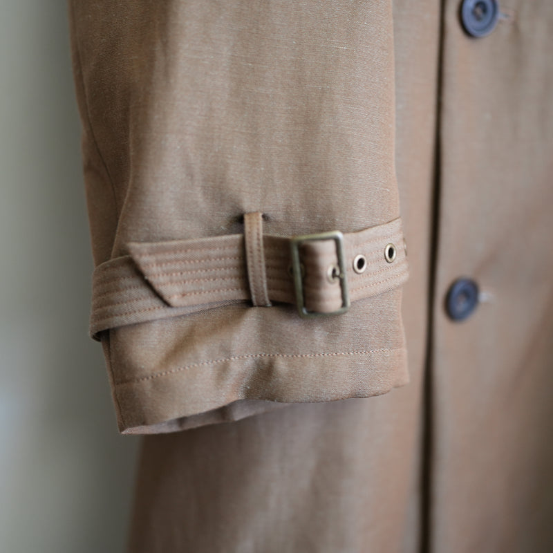 MAATEE&SONS W/L/C GABARDINE TRENCH COAT