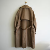 MAATEE&SONS W/L/C GABARDINE TRENCH COAT