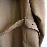 MAATEE&SONS W/L/C GABARDINE TRENCH COAT