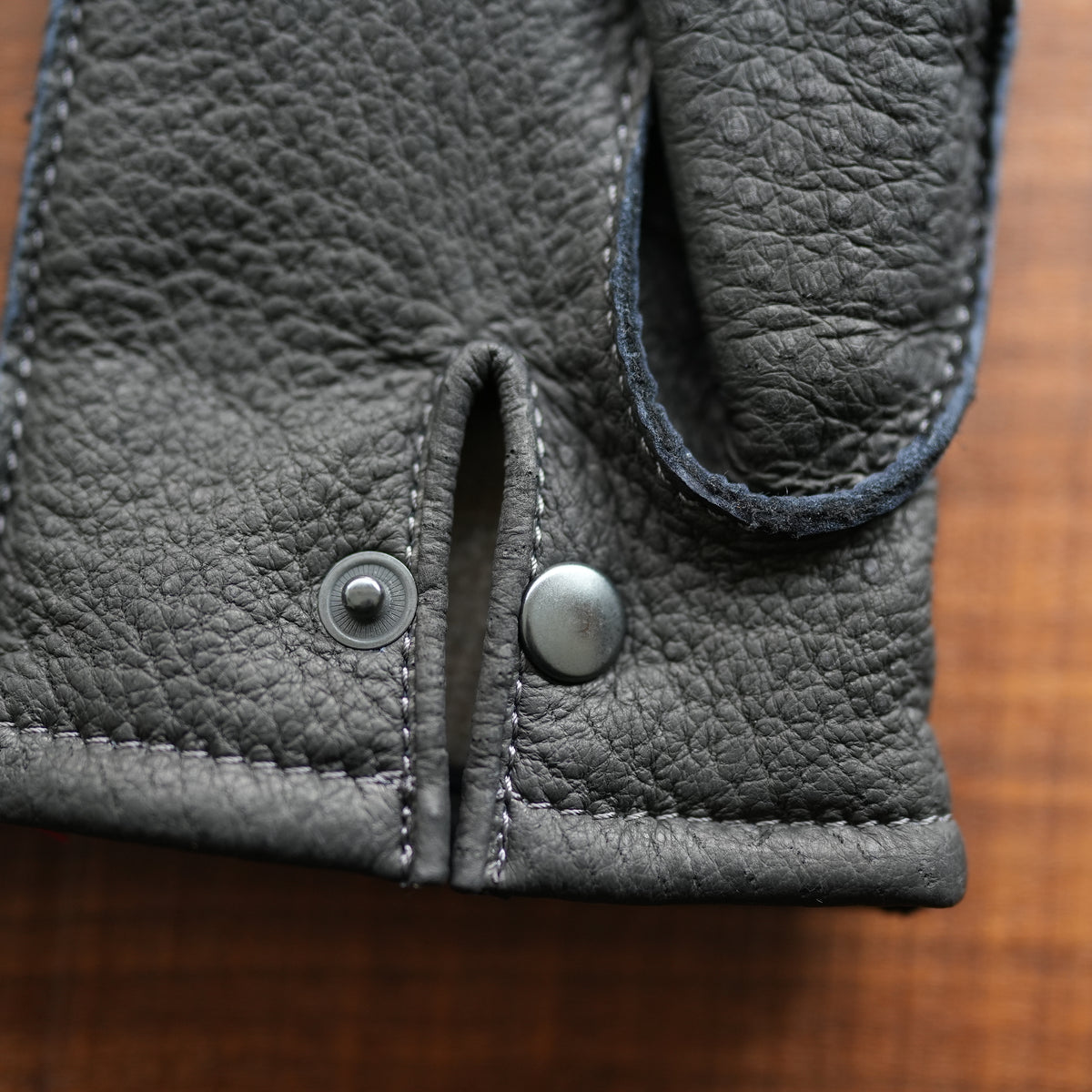 Post Production PECCARY LEATHER COUNTRY GLOVE BLK