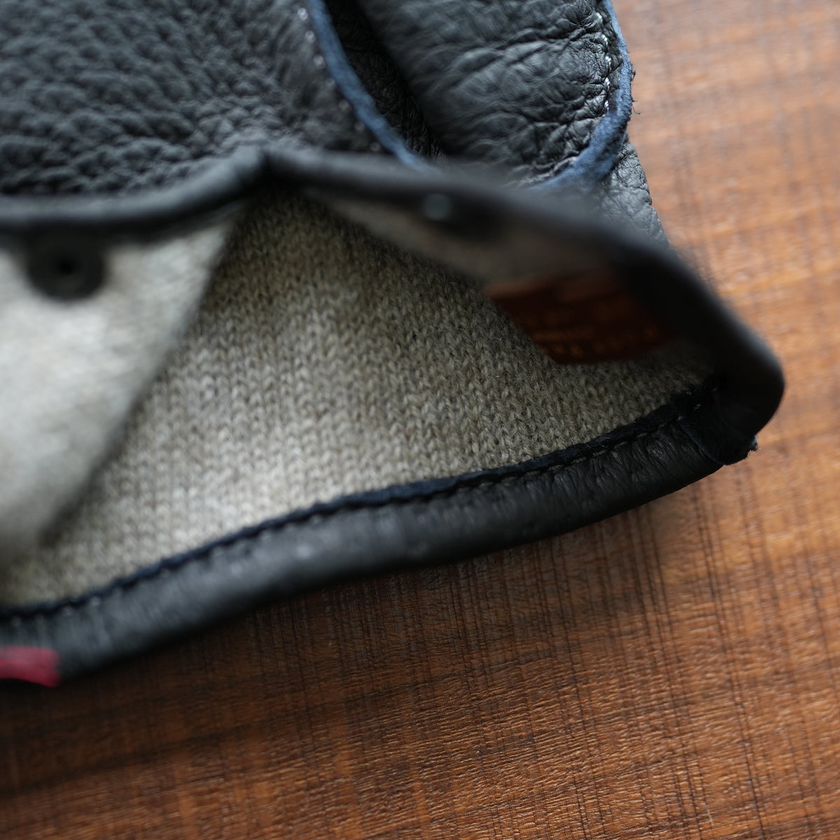 Post Production PECCARY LEATHER COUNTRY GLOVE BLK