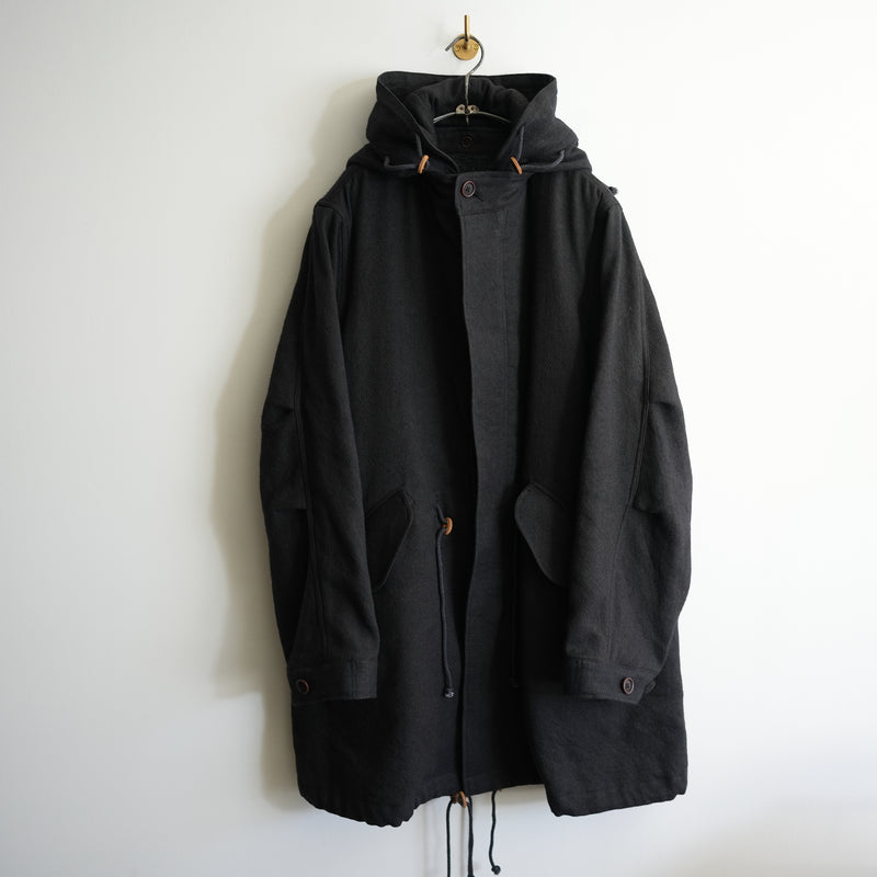 MAATEE&SONS CASHMERE LINEN FISH TAIL COAT