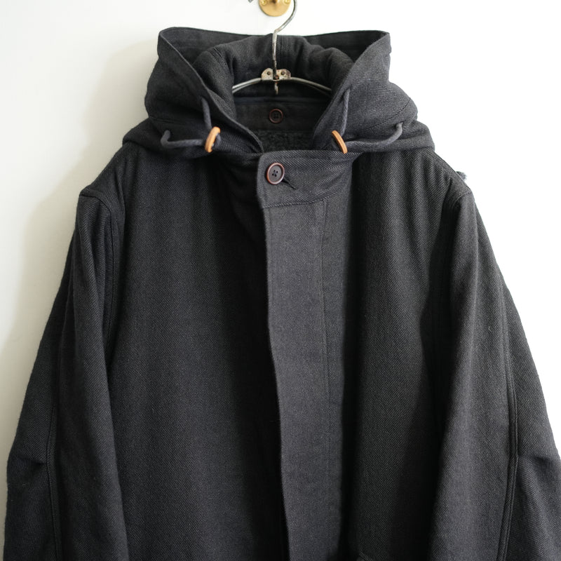 MAATEE&SONS CASHMERE LINEN FISH TAIL COAT