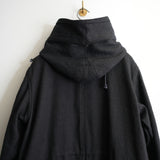 MAATEE&SONS CASHMERE LINEN FISH TAIL COAT