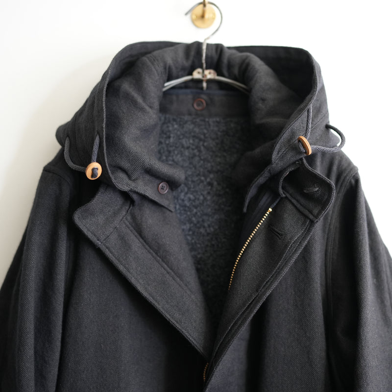 MAATEE&SONS CASHMERE LINEN FISH TAIL COAT