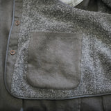 MAATEE&SONS CASHMERE LINEN FISH TAIL COAT