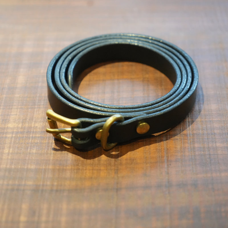 YOKO SAKAMOTO LEATHER STANDARD BELT SLIM – RASSEMBLE