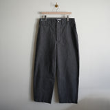 NICENESS TWISTED CHAMBRAY UTILITY PANTS "S.BLISS"
