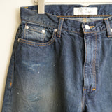 ANCELLM #07 SLIM STRAIGHT 5P DENIM PANTS