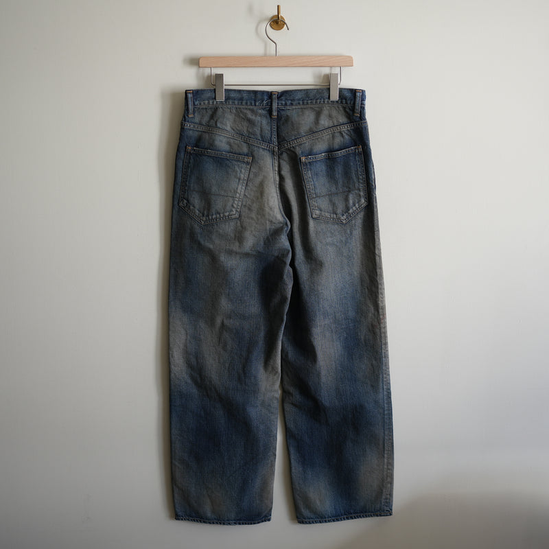 ANCELLM AIGING MIDDLE STRAIGHT 5P DENIM PANTS – RASSEMBLE