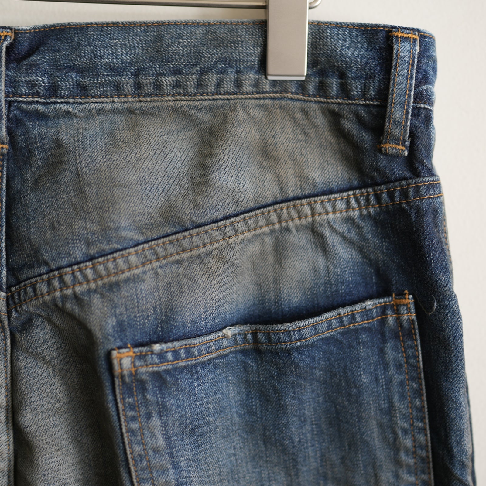 ANCELLM AIGING MIDDLE STRAIGHT 5P DENIM PANTS – RASSEMBLE