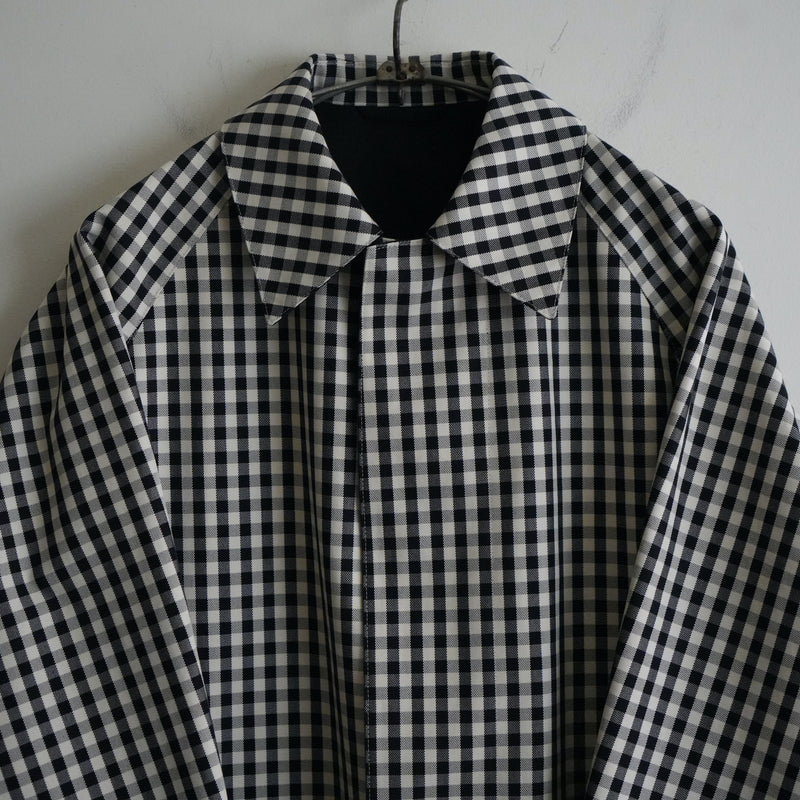 HEUGN Silk Polyester Rever Coat "Laurence"
