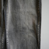 ANCELLM #01 MID TAPERED 5P DENIM PANTS BLK