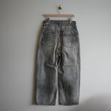 ANCELLM #01 MID TAPERED 5P DENIM PANTS BLK