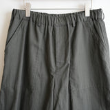 YOKO SAKAMOTO UTILITY EASY SHORTS OLIVE