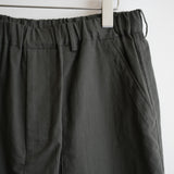 YOKO SAKAMOTO UTILITY EASY SHORTS OLIVE