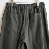 YOKO SAKAMOTO UTILITY EASY SHORTS OLIVE