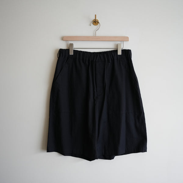 YOKO SAKAMOTO UTILITY EASY SHORTS BLK – RASSEMBLE
